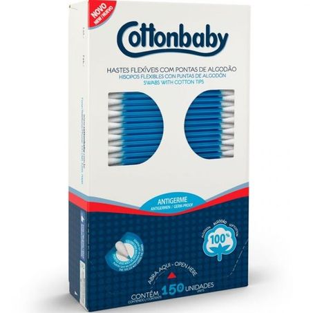 HASTES FLEXIVEL COTTONBABY C/150