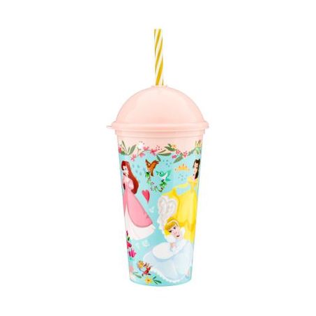 Copo Shake Plasútil Princess Unidade 500ML