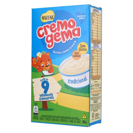 Mingau Tradicional Maizena Cremogema Caixa 180gr 360-3