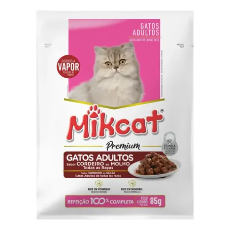 Mikcat castrados frango 18g sache
