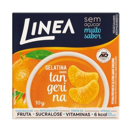 GELATINA LINEA ZERO TANGERINA 10G