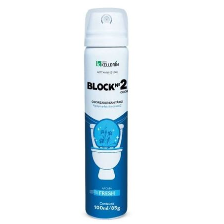 ODORIZADOR SANITARIO BLOCK Nº 2 AERO FRESH 100ML/85G