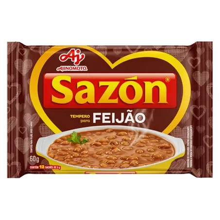 TEMPERO SAZON FEIJAO 60G
