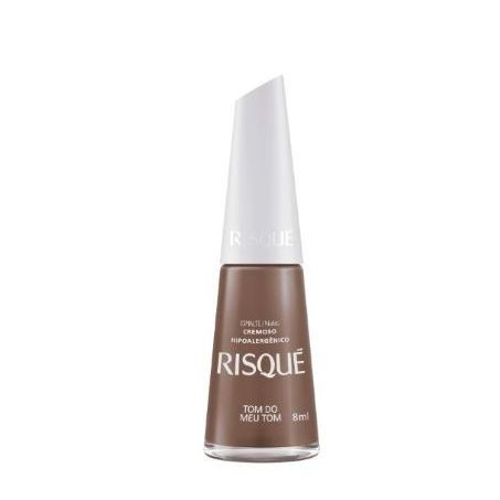 Esmalte Risqué Cremoso Tom Do Meu Tom Embalagem 8ML