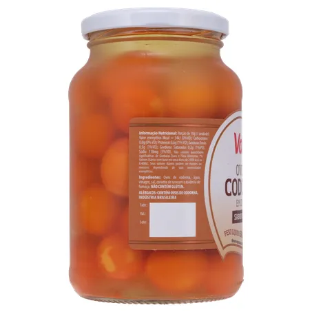 Ovos de codorna valar defumado 300g 360-28