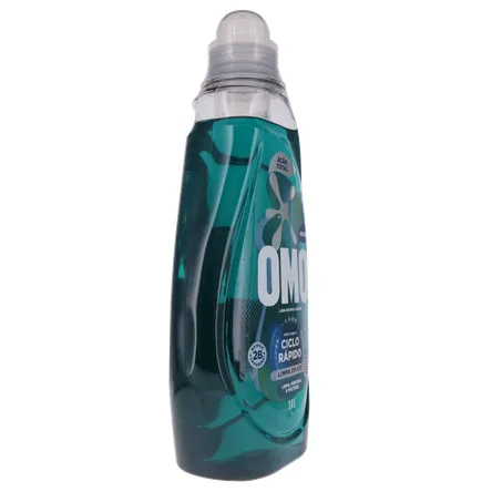 Lava Roupas Líquido Omo Ciclo Rápido Ação Total 1,4l 360-30