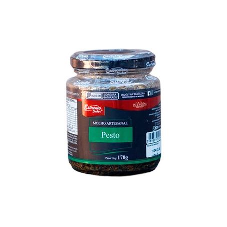 Molho Pronto Extremo Sabor Pesto Artesanal Pet 170g