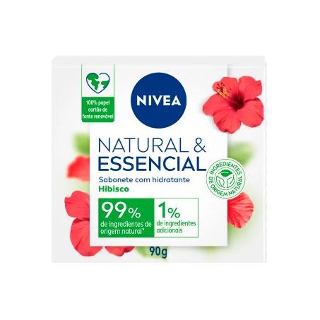 SABONETE NIVEA HIDRATANTE 90G HIBISCO