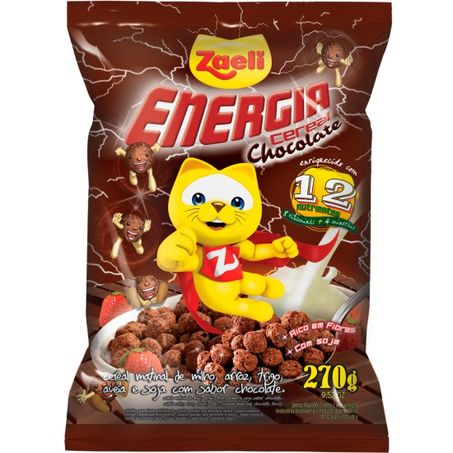 Cereal matinal zaeli energia sc 270g
