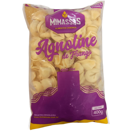 AGNOLINE MIMASSAS FRANGO PACOTE 400G