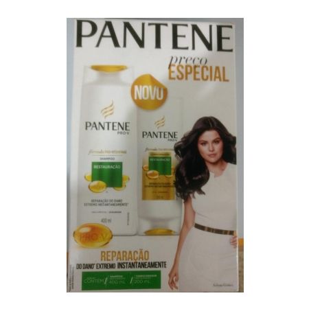 KIT PANTENE SHAMPOO 400ML+COND RESTAURAC
