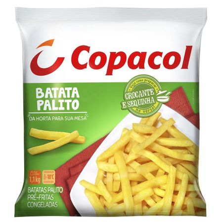 Batata Congelada Copacol Palito 1,1kg