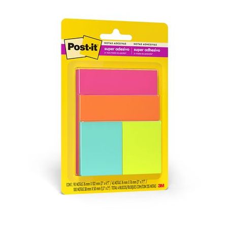 NOTA ADESIVA POST-IT CASCATA MISTO