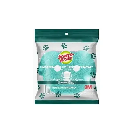 Esponja scotch brite 3m p/acessorios pet