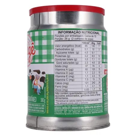 LEITE PÓ ELEGÊ INTEGRAL LATA 380G 360-25