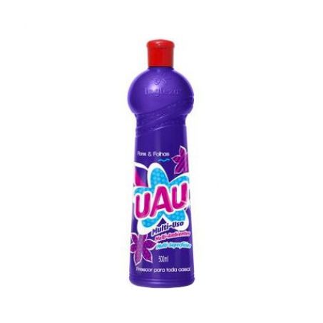 LIMPADOR MULT UAU 500ML FLORES E FOLHAS