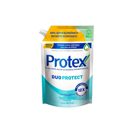 Sabonete Líquido Protex Dupla Ação Refil com 900Ml