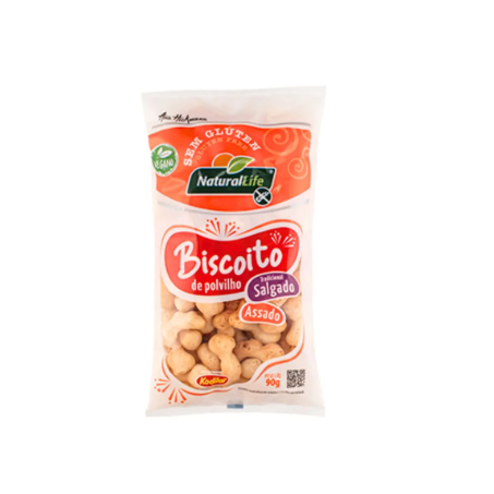 Biscoito polvilho natural life 90gr trad