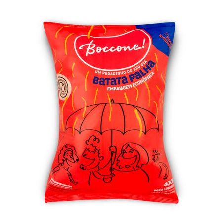Batata palha boccadão boccone 205g