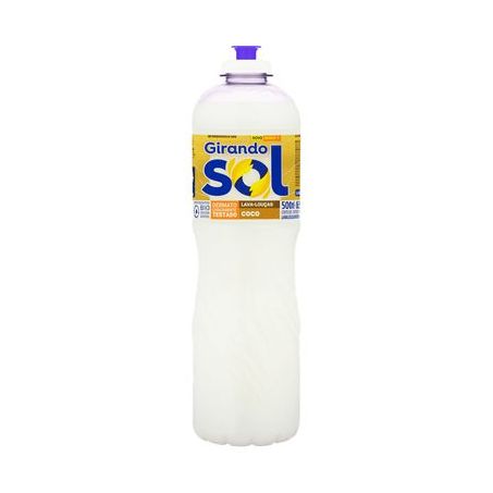 Detergente girando sol coco 500ml*