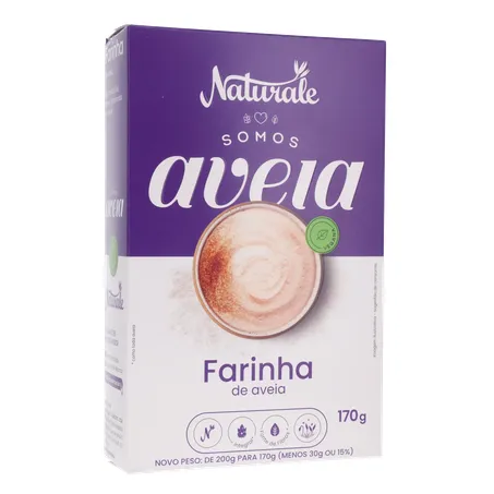 FARINHA DE AVEIA NATURALE CAIXA 170G 360-34