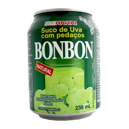 Suco bonbon uva verde 238ml