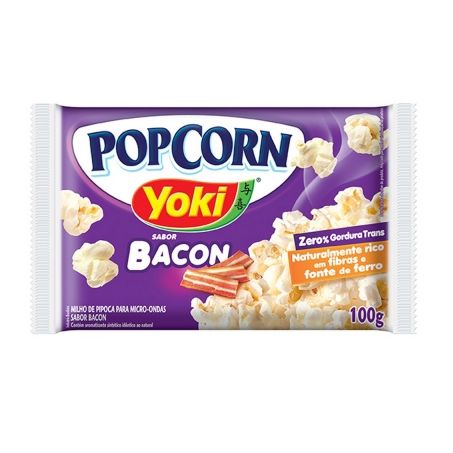 Pipoca yoki pop corn bacon 100g