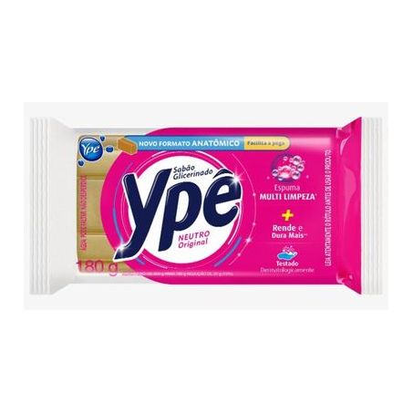 Sabao em barra ype neutro 160g