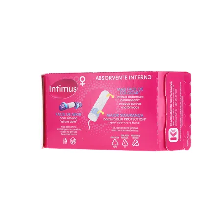 Absorvente Interno Intimus Mini Leve 16 Pague 15 Unidades 360-20