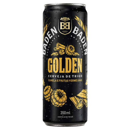 Cerveja baden baden golden canela 350ml