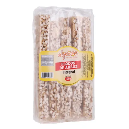 Flocos de arroz dipaes integral 100g 360-34