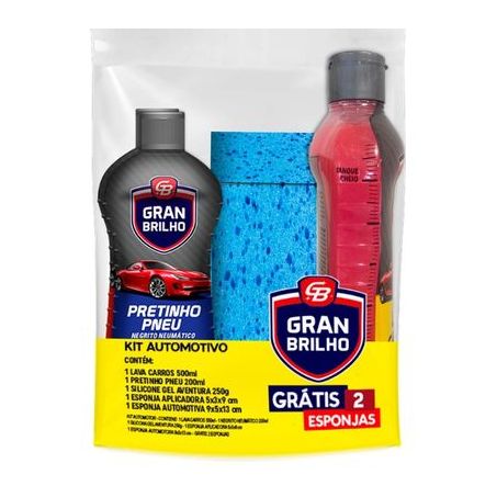 Kit automotivo gran brilho