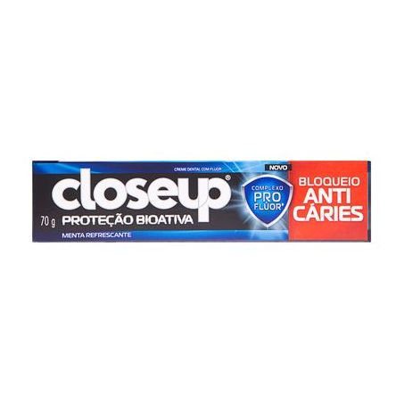 CREME DENTAL CLOSE-UP 70G PROTECAO BIOATIVA ANTICARIES