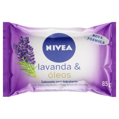 SABONETE HIDRATANTE LAVANDA & ÓLEOS NIVEA