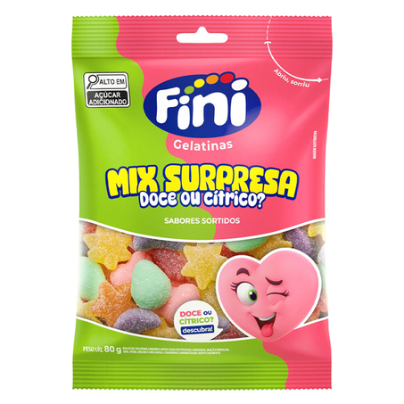 Bala Fini Mix Surpresa 80g