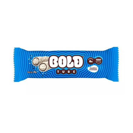 Barra Bold Tube Cookies Cream 30g