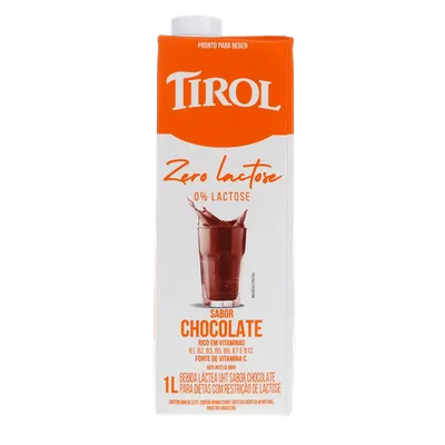 Bebida Láctea Tirol Chocolate Zero Lactose 200Ml