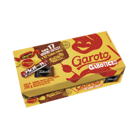 BOMBOM SORT GAROTO 250G 