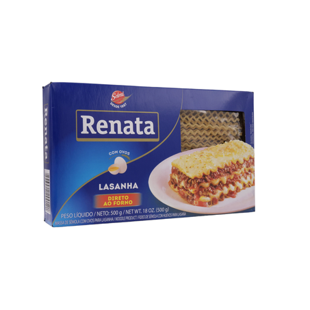 LASANHA RENATA 500G C/OVOS 360-56