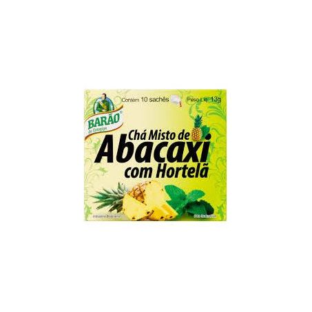 Cha barao abacaxi c/hortela 13g