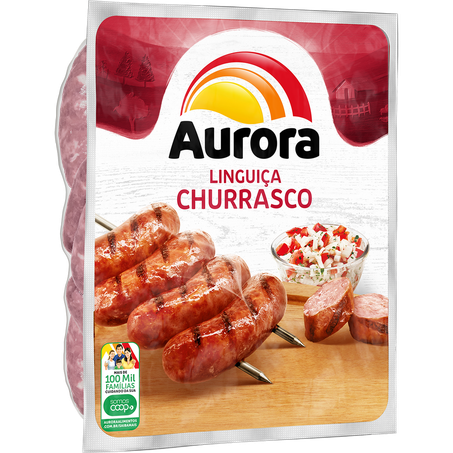 Linguica aurora churrasco 800g