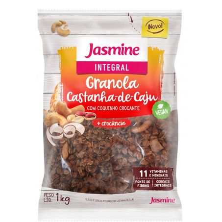 Granola Jasmine 1kg Castanha Caju