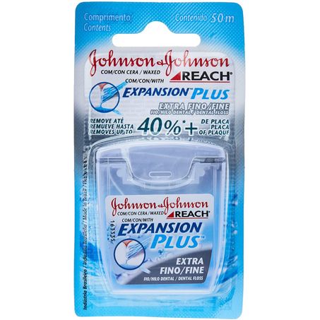 Fio dental johnson extra fino 50m