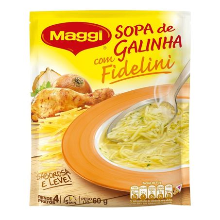 Sopa maggi galinha com fideline 60g