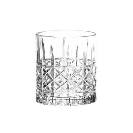 Copo De Vidro Diamante Para Whisky Noah 332Ml