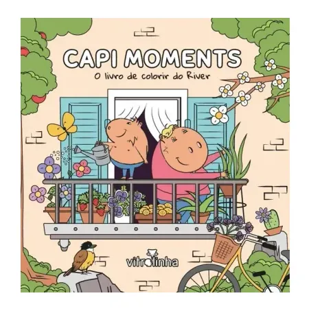 CAPI MOMENTS O LIVRO DE COLORIR DO RIVER VITROLINH