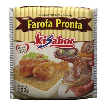 FAROFA KISABOR 250GR PRONTA