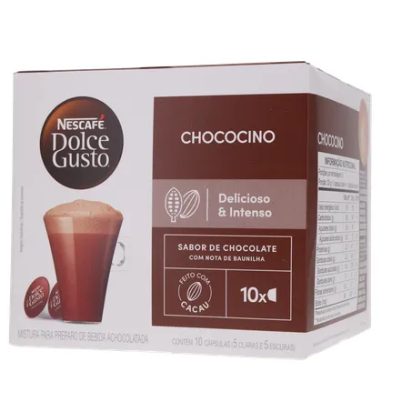 Cápsula Nescafé Dolce Gusto Chococino 10un 150g 
  360-2