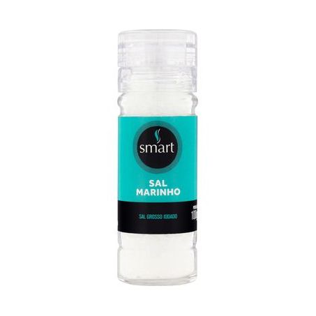 Sal Marinho Smart com Moedor Embalagem 100G