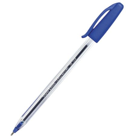 Escolar caneta kilometrica azul un